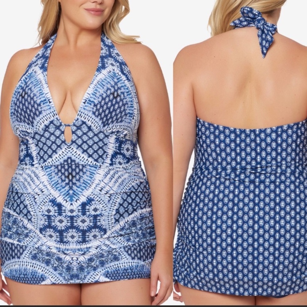 Jessica Simpson One piece Swimsuit size 1X New